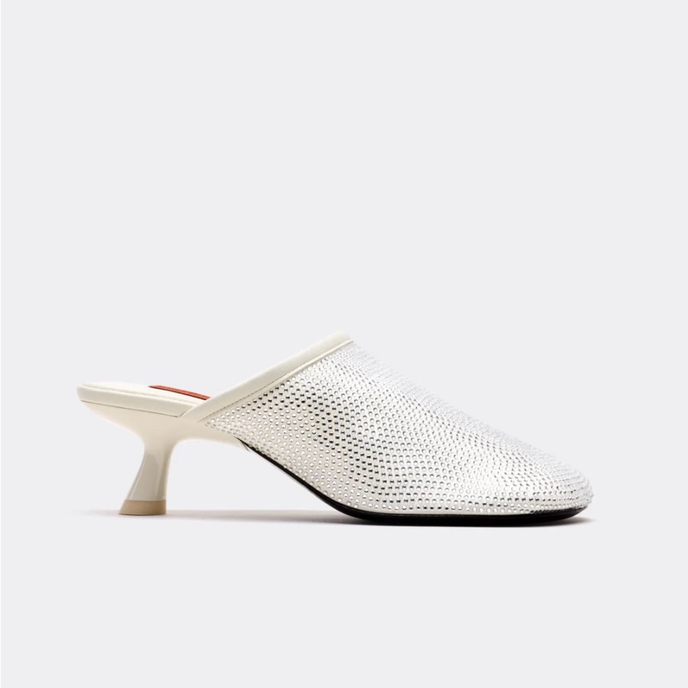 Simon Miller Crystal Beep Mule in Seashell - Size 38 (size 8) - Brand New